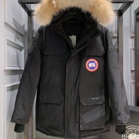 CanGoose Men's black down jacket - Picture 1 of 3